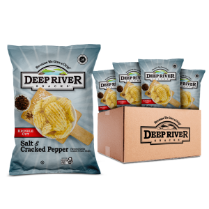 Salt & Cracked Pepper Kettle Cooked Potato Chips