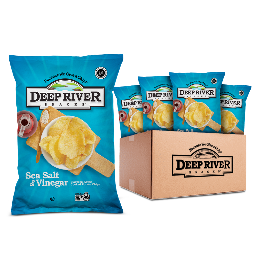 Sea Salt & Vinegar Kettle Cooked Potato Chips